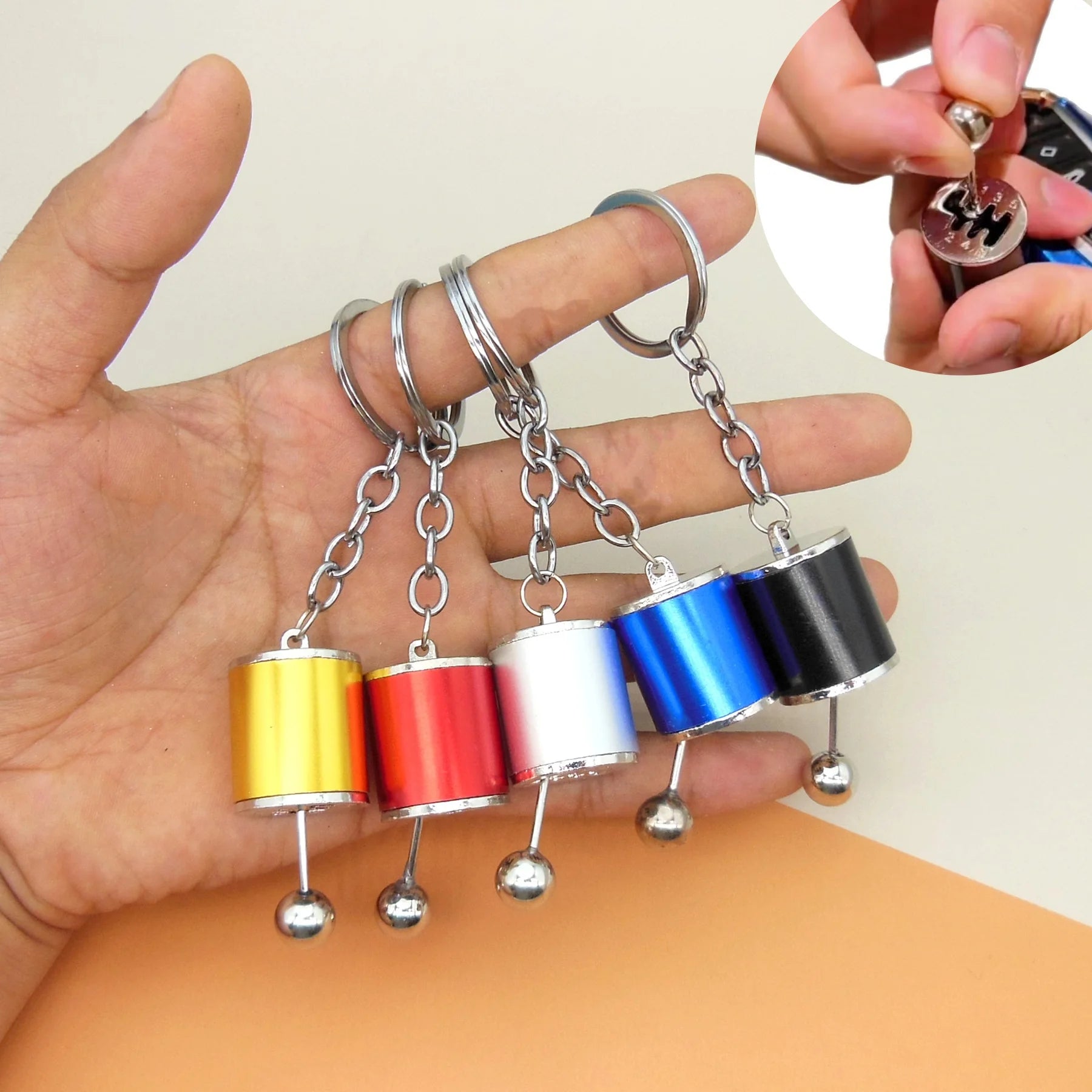 Manual Gear Shift Keychain